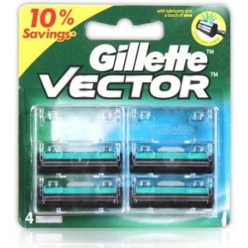 Gillette Vector Twin Blades-4 Cards